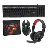 Kit Gamer Monster 4 En 1 Rgb Insertion