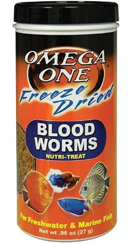Omega One Blood Worms 27g Gusano De San - g a $1663