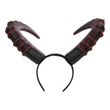 Diademas Con Cuerno De Diablo Para Hombre, Cosplay