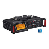 Tascam Dr-70d - Grabadora De Audio Dslr De 4 Canales