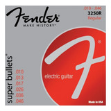 Encordado Guitarra Electrica Fender 3250r 10/46 Super Bullet