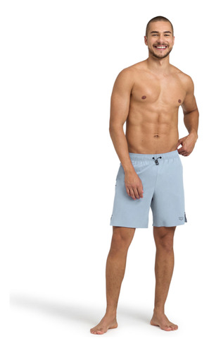 Short Playa Hombre Evo Solid Gris Arena