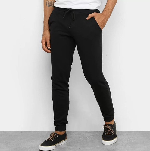 Calça Preto Masculino Jogger Masculina Para Academia Inverno