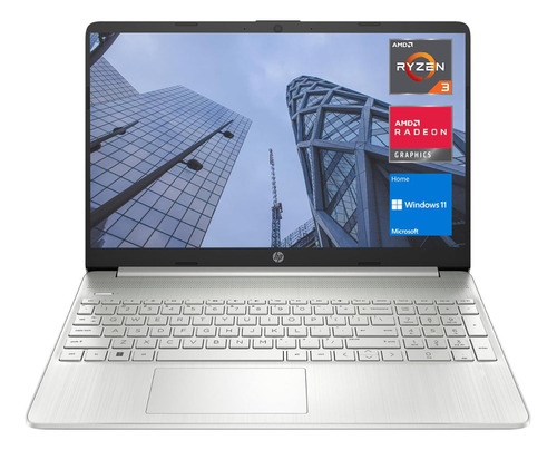 Laptop Hp Essential 15, Pantalla 15.6 Hd, Amd Ryzen U, 32 Gb