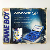 Console Portátil Game Boy Advance Sp 001 Cobalt Blue 