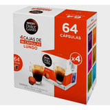 Cápsulas De Café Dolce Gusto Lungo 64 Pzas