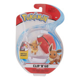 Figuras De Acción Pokémon Clip 'n' Go Charmander Y Superbola