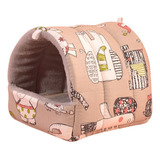 Cama De Dormir Quente Hamster House, Mini Gaiola Para Hamste