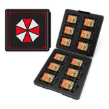 Estuche Almacenamiento 12juegos Nintendo Switchresident Evil