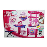 Cocina Infantil Luz Sonid Niña Kitchen Mesa Planchar 018-23