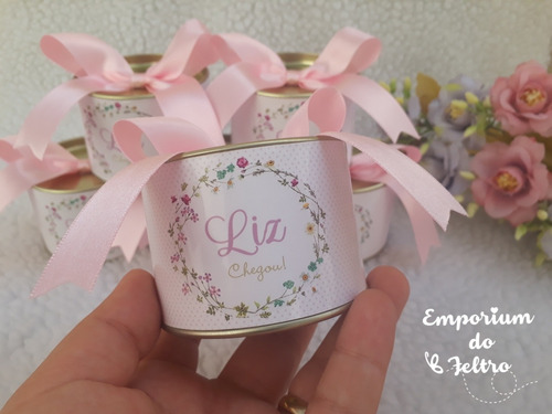 Tubolata Personalizada 7x5cm Diversos Temas Com 10 Unidades