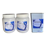 Resina Acrílica Termopolimerizavel 2 Kg + 1lt Líquido