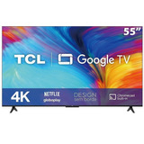 Smart Tv 55 Tcl 4k Uhd Led 60hz Wifi Hdmi 55p635 Preto