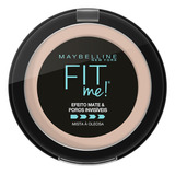 Maybelline Fit Me! N01 Super Claro Neutro - Pó Compacto Matt