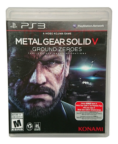 Metal Gear Solid 5: Ground Zeroes Ps3