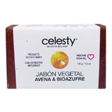 Kit 50 Pzs Jabón Vegetal Avena Y Bioazufre 100g Glicerina