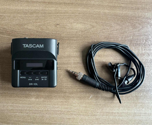 Gravador Lapela Tascam Dr10l