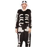 Kigurumi Calavera Skull Cosplay Pijama Mameluco Disfraz 