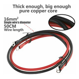 5awg 50 Cm 16 Cable De Batería De Coche Solar Cuadrado