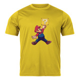 Camiseta Super Mario Brothers Ótima Qualidade Reforçada