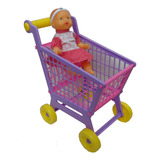 Bebe Con Changuito De Supermercado Yoly Bell Ploppy 980134