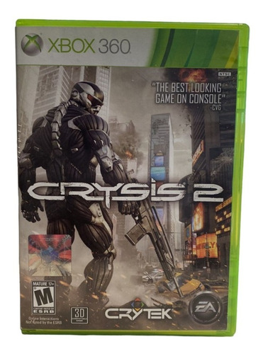 Videojuego Crysis 2 Para Xbox 360 Video Juego Usado 