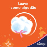 Absorventes Femininos Always Dia Super Proteção Suave Com Abas 8 U