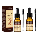 Óleo De Rícino Para Crescimento Natural Do Cabelo (10ml*2)