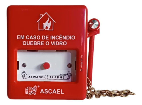 Botoeira Endereçável Abde-a/m 1024- Kit Com 4 Uni. Ascael