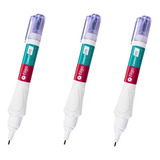 Pack X 3 Lapiz Corrector Filgo 7 Ml Punta Metalica 