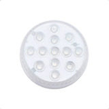 Pack X4 Led 13led Sumerg Rgb 16 Colores Ip68 A Pilas Control