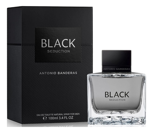 Seduction In Black 100ml Edt Hombre Antonio Banderas