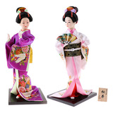 2 Piezas De Adornos De Geishas Japonesas Para Manualidades,