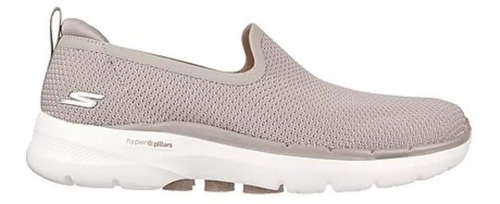 Tenis Skechers Deportivo Comodo Ligero Natural Dama 124505 | Meses sin interés