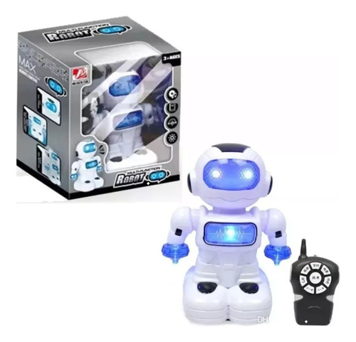 Robot Radio Control Luz Sonido Camina Baila Habla Electrico