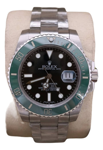 Relógio Rolex Submariner Starbucks Automático Vidro Safira