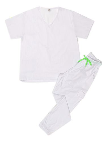 Ambo Oh! Wear Uniforme Médico Hombre - Peter Jogger Blanco