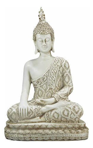  Buda Hindu Tibetano Indiano Grande Estátua Decorativa Resin