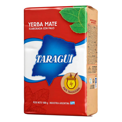 Yerba Mate Taragüi Con Palo 1 Kilo Bolsa | Meses sin interés