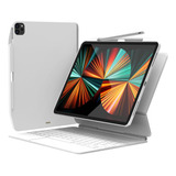 Funda Con Teclado Switcheasy Para iPad Pro 11 2022 Blanco