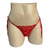  Panty Tanga Sensual Encaje Mujer Kit X 4 Ropa Interor Sexy