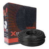 Bobina Cable Utp Cat 6 Exterior Doble Forro 100metro En Caja