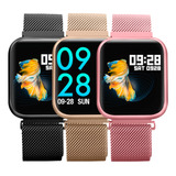 Smartwatch Relógio P80 Oled Compatível Android Ios iPhone