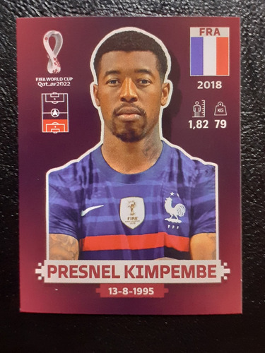 Figurita Mundial Qatar 2022 Presnel Kimpembe Fra 7 Oryx