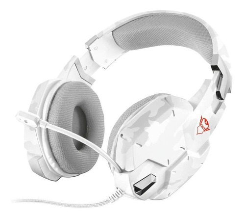 Auriculares Gamer Trust Carus Gxt 322 Snow Camo