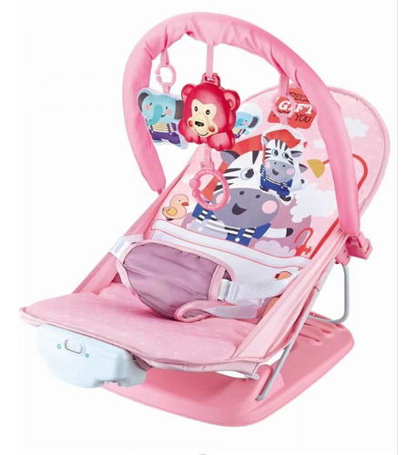 Bouncer Silla Vibradora Mecedora De Bebe Con Juegos Y Música