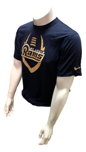 Nike Dri Fit Men's St. Louis Rams Football Navy Short Sl Eep