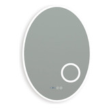 Espejo Smart Inteligente Luz Led Ovalado Baño 70x50cm