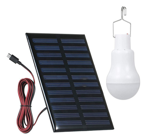 Bombilla Solar Para Exteriores Lámpara Solar Led Portátil