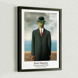 Cuadro 60x40 Arte - René Magritte - The Son Of A Man